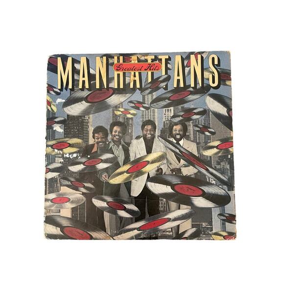 Vintage Manhattans Greatest Hits Vinyl. Columbia Record. - Picture 1 of 2